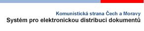 KSM - systm pro elektronickou distribuci dokument